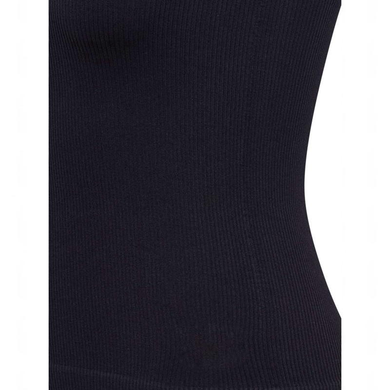 Hummel Pulse Seamless Rib W Hoodie Damen Schwarz | 701528-590