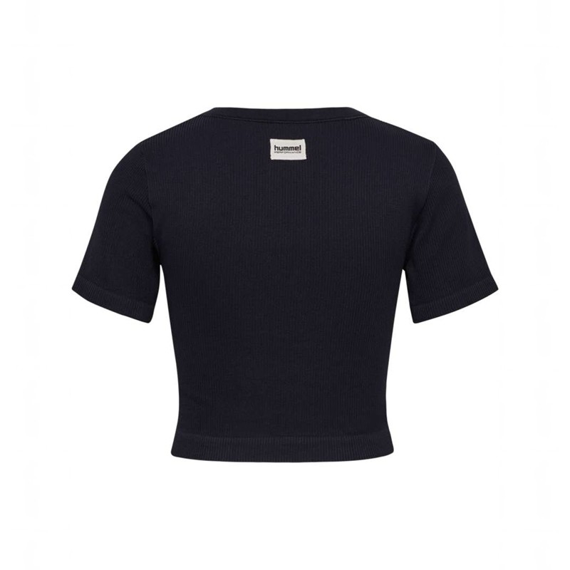 Hummel Pulse Seamless Rib W S/S Hallenschuhe Damen Schwarz | 459268-481