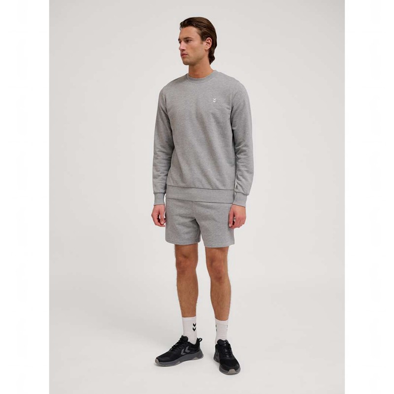 Hummel Pulse Sweat Crewneck Sweatshirt Herren Grau | 295386-009