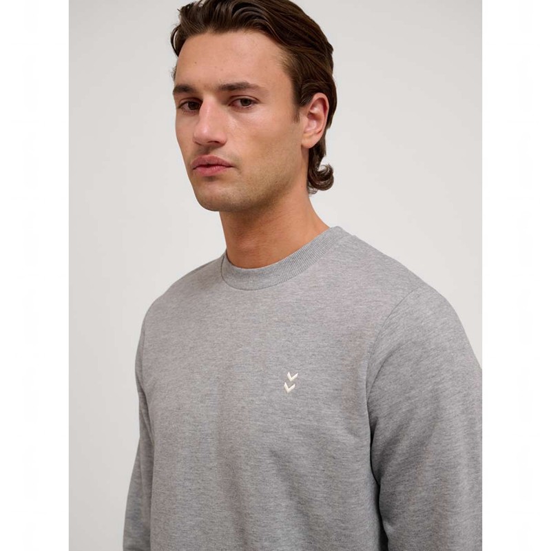 Hummel Pulse Sweat Crewneck Sweatshirt Herren Grau | 295386-009