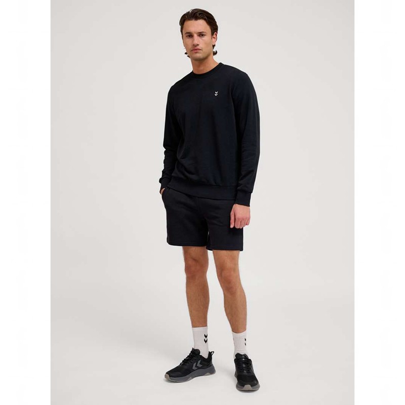 Hummel Pulse Sweat Crewneck Sweatshirt Herren Schwarz | 784169-305
