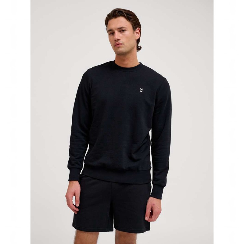 Hummel Pulse Sweat Crewneck Sweatshirt Herren Schwarz | 784169-305