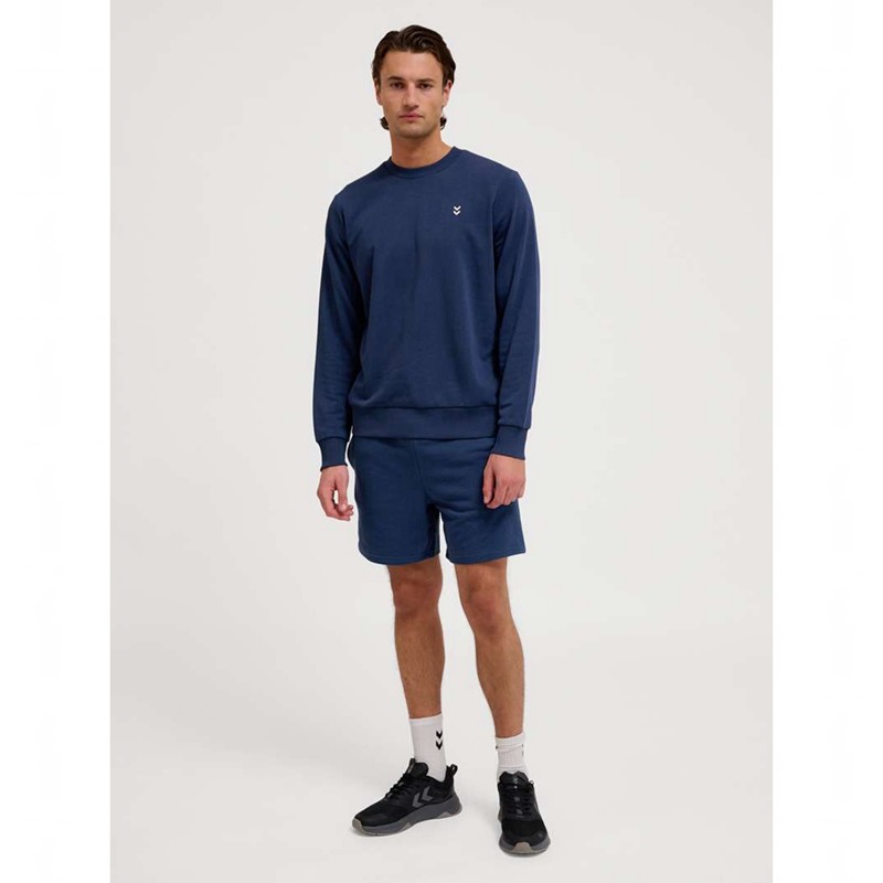 Hummel Pulse Sweat Crewneck Sweatshirt Herren Navy | 931604-148