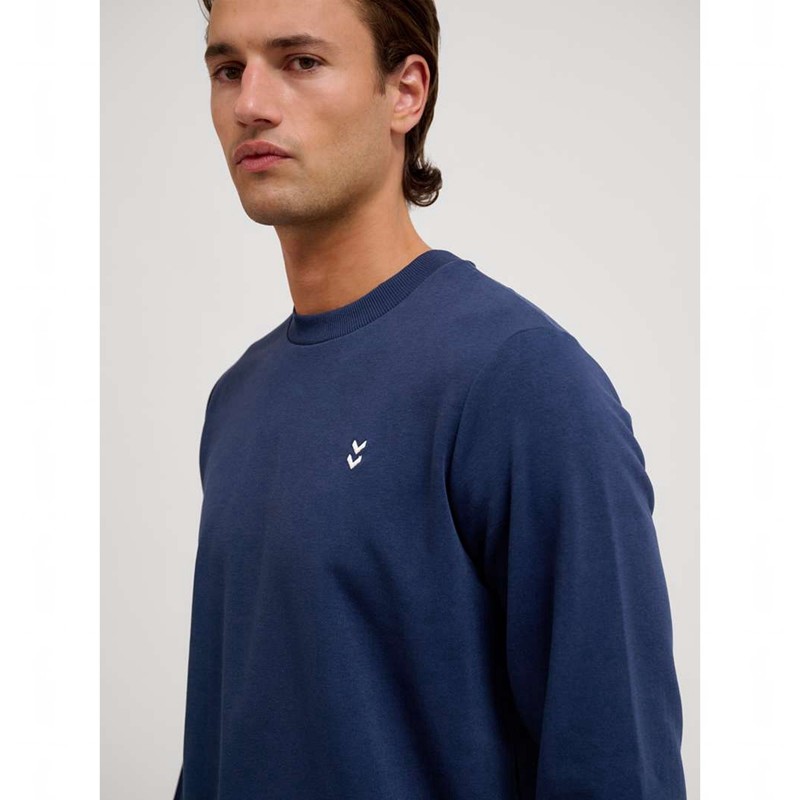 Hummel Pulse Sweat Crewneck Sweatshirt Herren Navy | 931604-148