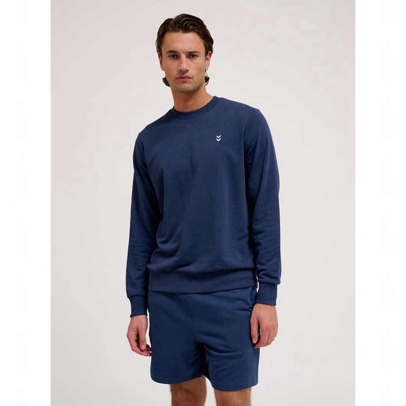 Hummel Pulse Sweat Crewneck Sweatshirt Herren Navy | 931604-148