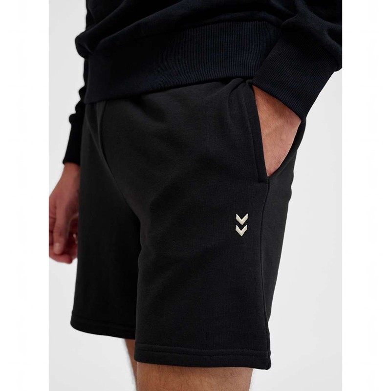 Hummel Pulse Sweatshorts Herren Schwarz | 465773-859