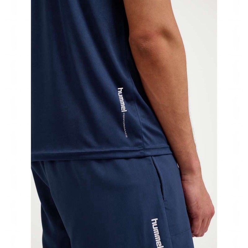 Hummel Pulse Training S/S T-shirts Herren Navy | 261590-178