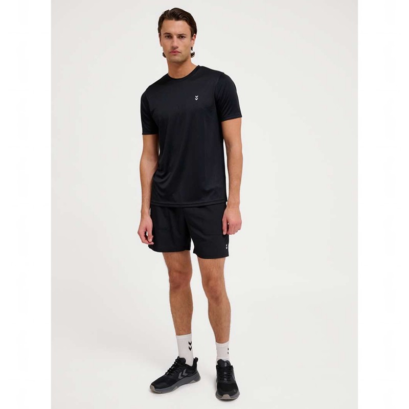Hummel Pulse Training S/S T-shirts Herren Schwarz | 022965-496
