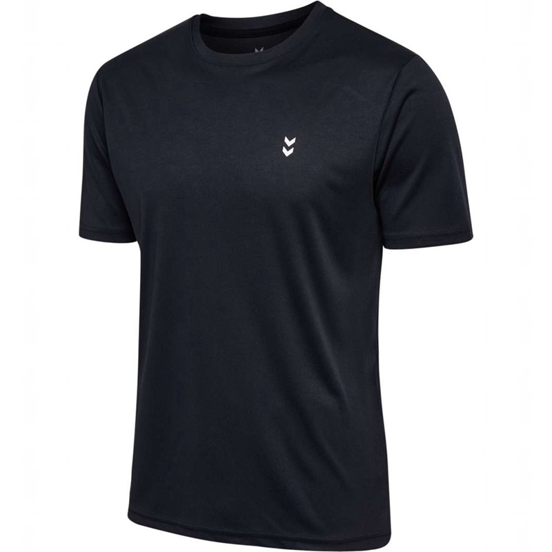 Hummel Pulse Training S/S T-shirts Herren Schwarz | 022965-496