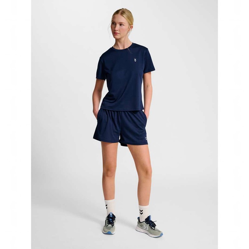 Hummel Pulse Training W S/S Sneakers Damen Navy | 388069-541