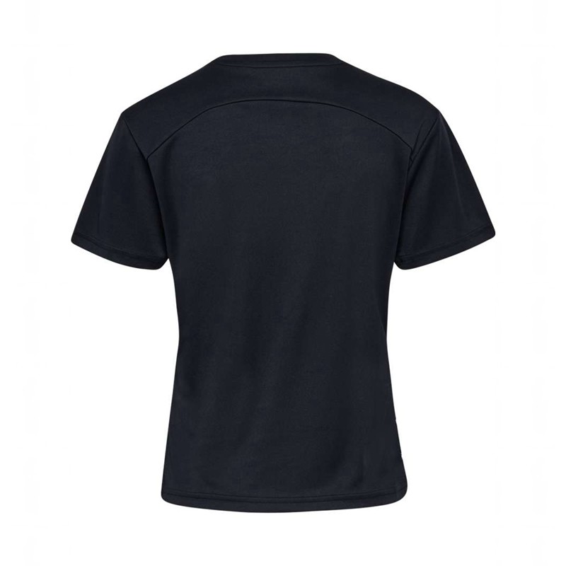 Hummel Pulse Training W S/S T-shirts Damen Schwarz | 389183-107