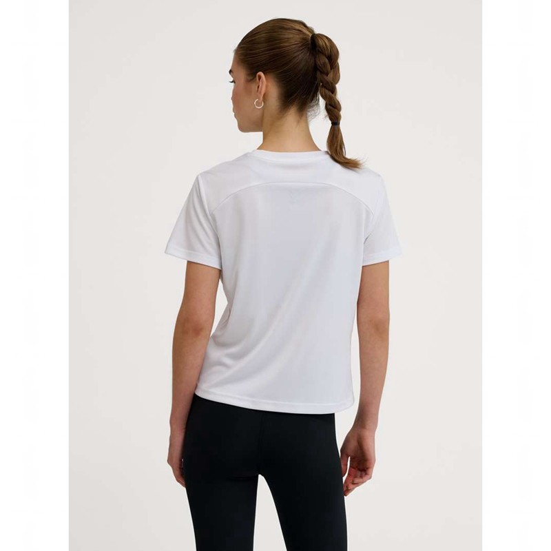 Hummel Pulse Training W S/S T-shirts Damen Weiß | 056625-394