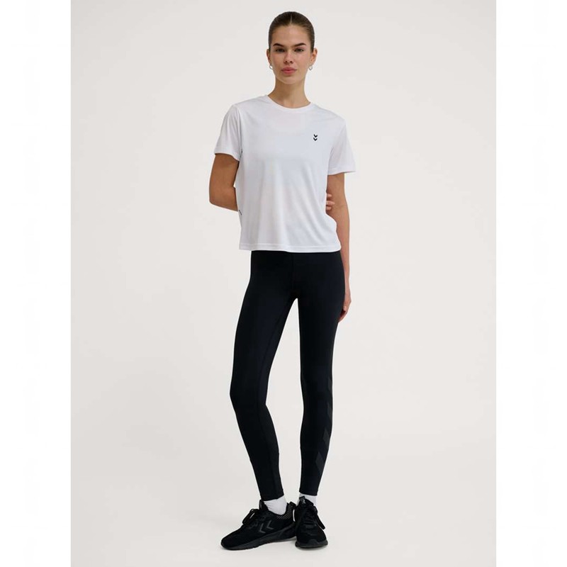 Hummel Pulse Training W S/S T-shirts Damen Weiß | 056625-394