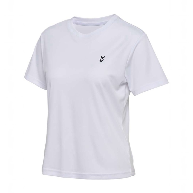 Hummel Pulse Training W S/S T-shirts Damen Weiß | 056625-394
