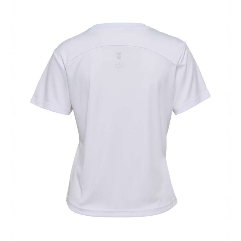 Hummel Pulse Training W S/S T-shirts Damen Weiß | 056625-394