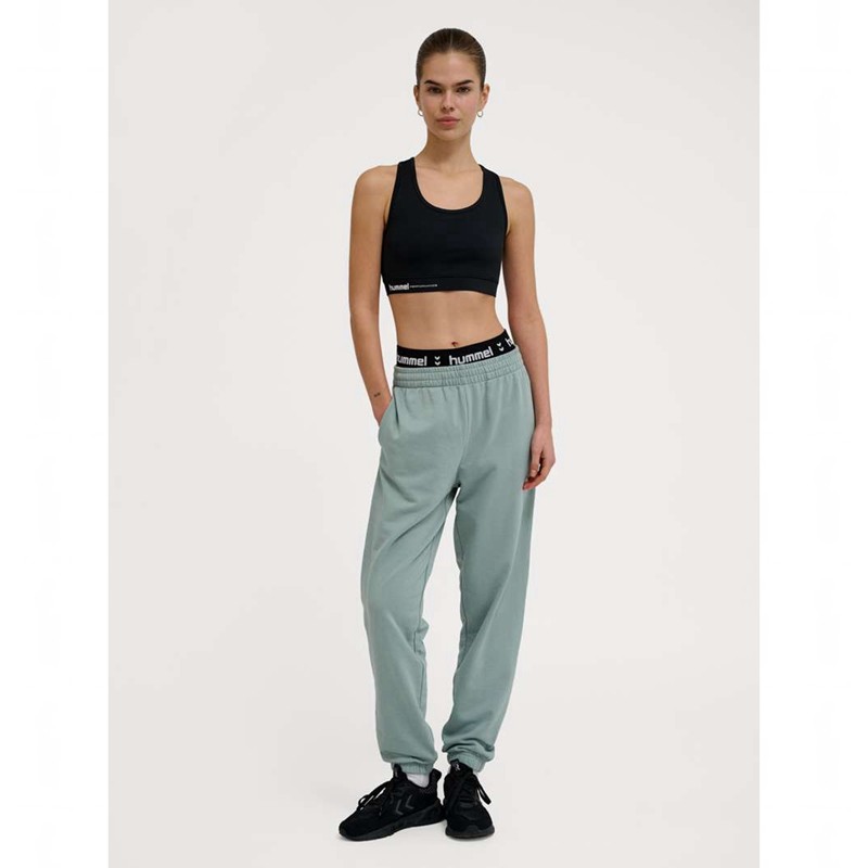 Hummel Pulse W Jogginghose Damen Grau | 132708-354