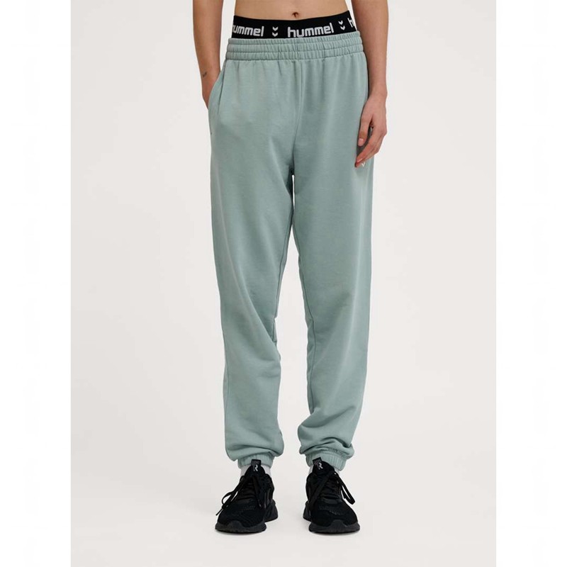 Hummel Pulse W Jogginghose Damen Grau | 132708-354