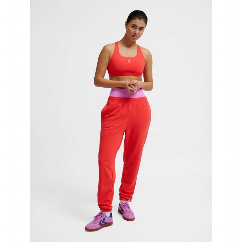 Hummel Pulse W Jogginghose Damen Rot | 501116-981