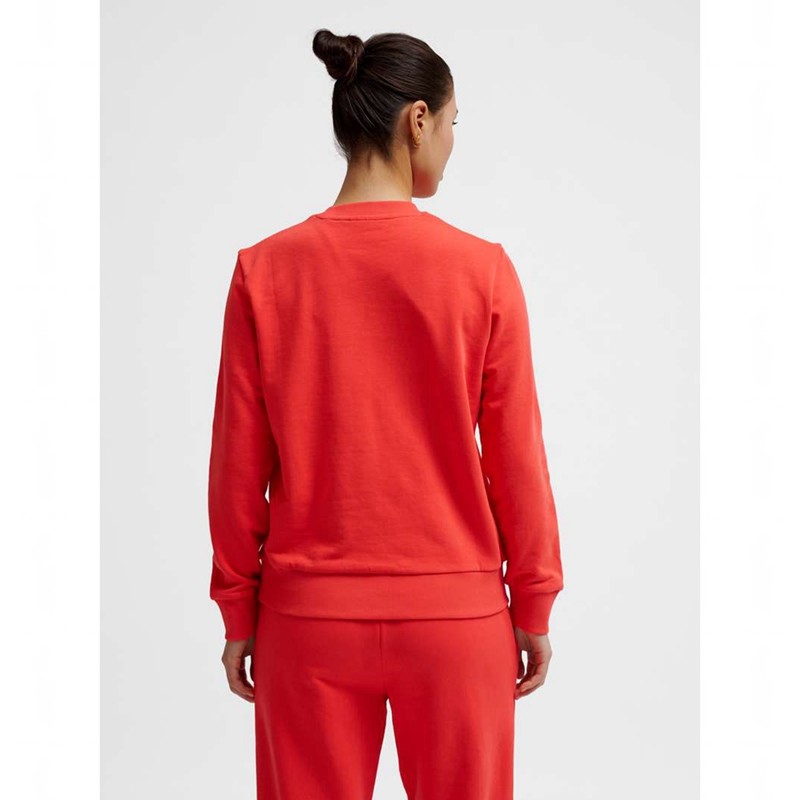 Hummel Pulse W Sweat Crewneck Sweatshirts Damen Rot | 927532-583