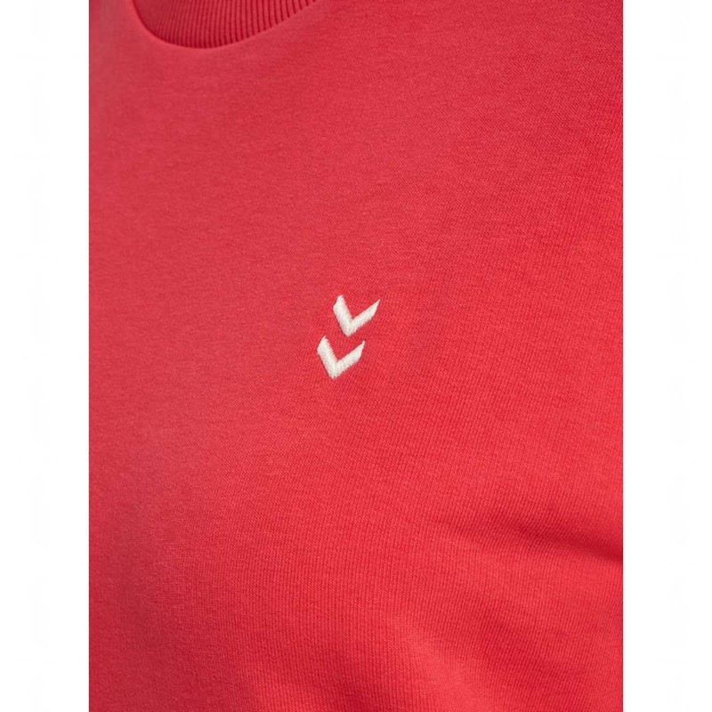 Hummel Pulse W Sweat Crewneck Sweatshirts Damen Rot | 927532-583