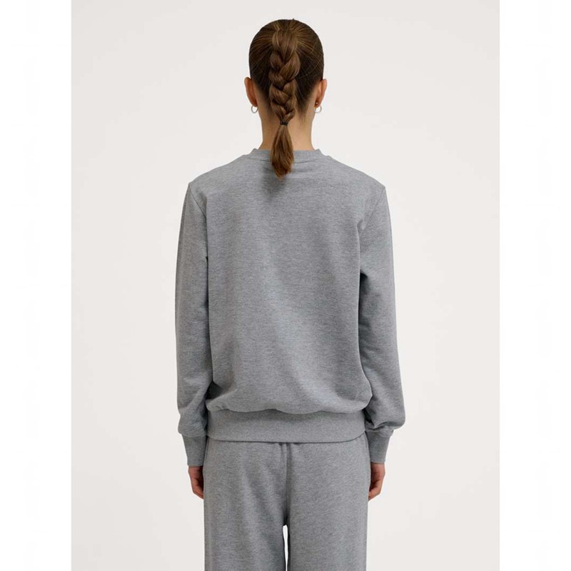 Hummel Pulse W Sweat Crewneck Sweatshirts Damen Grau | 403114-506
