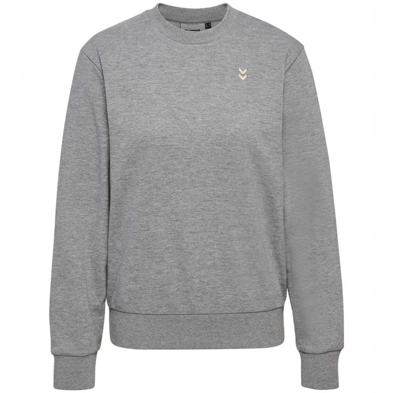 Hummel Pulse W Sweat Crewneck Sweatshirts Damen Grau | 403114-506