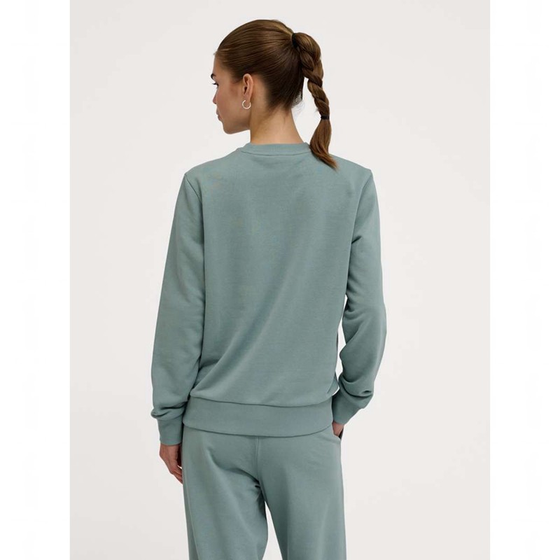Hummel Pulse W Sweat Crewneck Sweatshirts Damen Grau | 109173-921