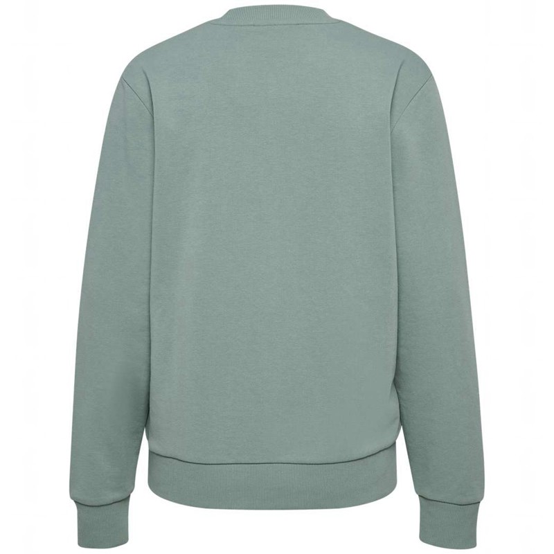 Hummel Pulse W Sweat Crewneck Sweatshirts Damen Grau | 109173-921