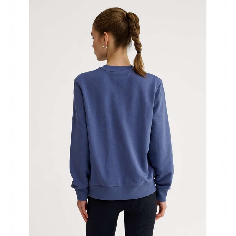 Hummel Pulse W Sweat Crewneck Sweatshirts Damen Blau | 707148-838