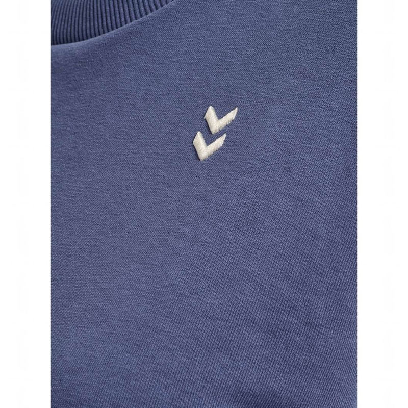 Hummel Pulse W Sweat Crewneck Sweatshirts Damen Blau | 707148-838