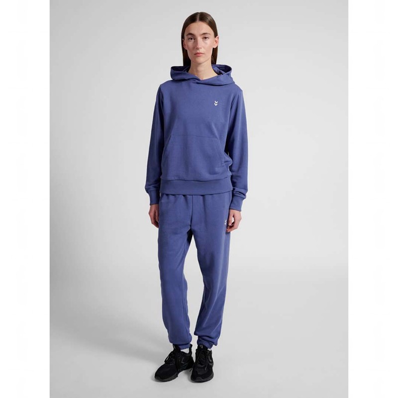 Hummel Pulse W Sweat Hoodie Damen Blau | 884227-190