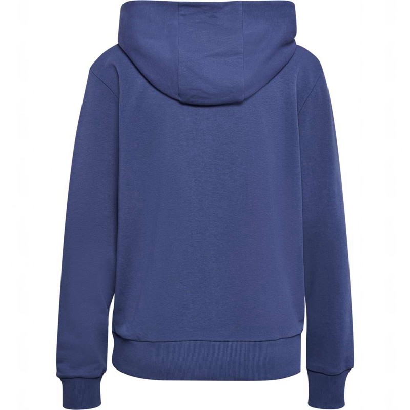 Hummel Pulse W Sweat Hoodie Damen Blau | 884227-190