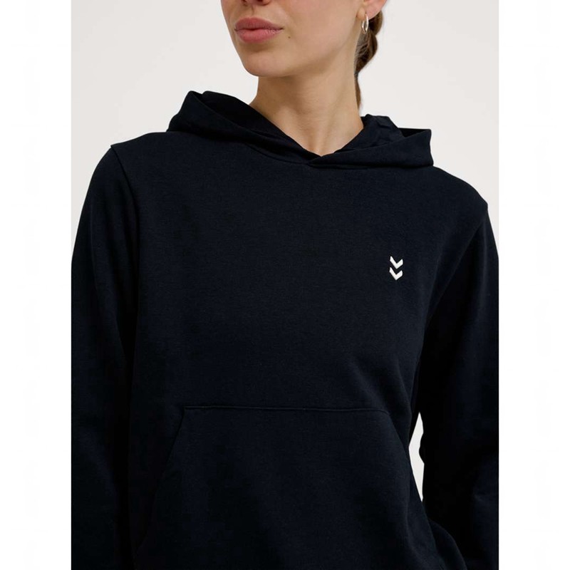 Hummel Pulse W Sweat Hoodie Damen Schwarz | 238438-188