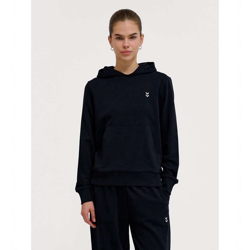 Hummel Pulse W Sweat Hoodie Damen Schwarz | 238438-188