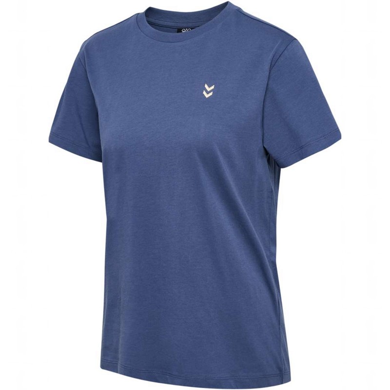 Hummel Pulse W T-shirts Damen Blau | 403651-701