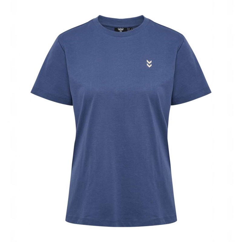 Hummel Pulse W T-shirts Damen Blau | 403651-701