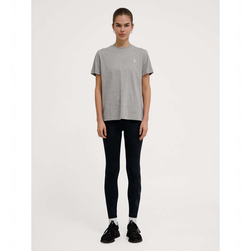 Hummel Pulse W T-shirts Damen Grau | 273912-041