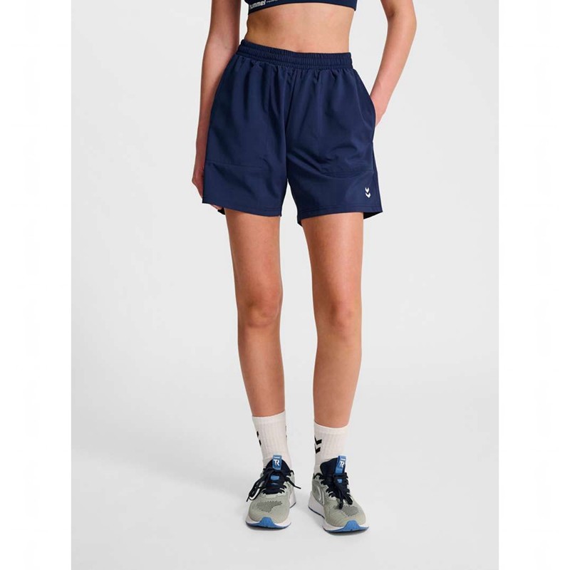 Hummel Pulse Workout Hoodie Herren Navy | 414927-776