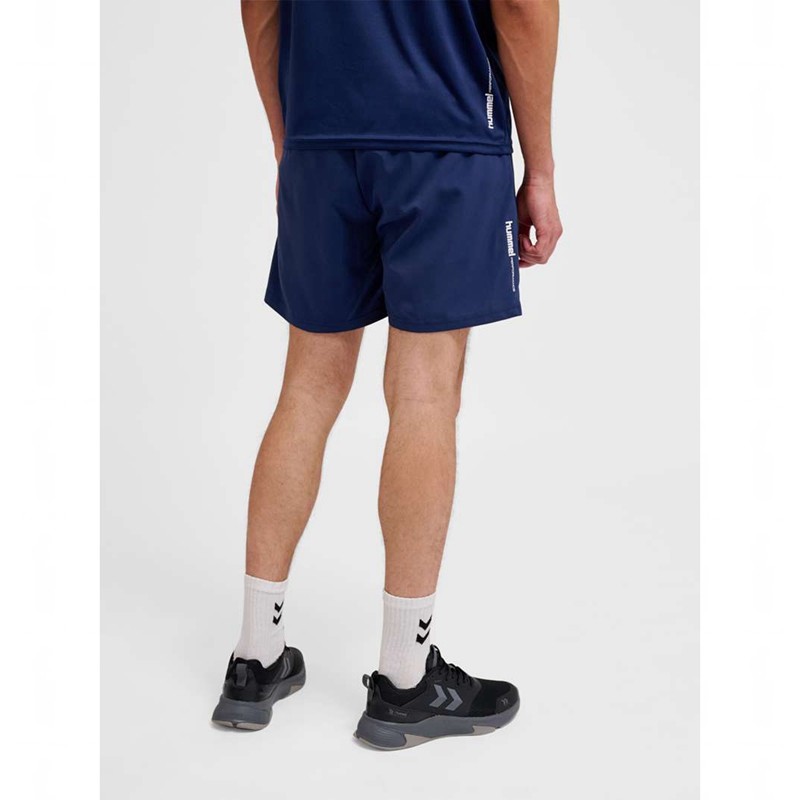 Hummel Pulse Workout Hoodie Herren Navy | 414927-776