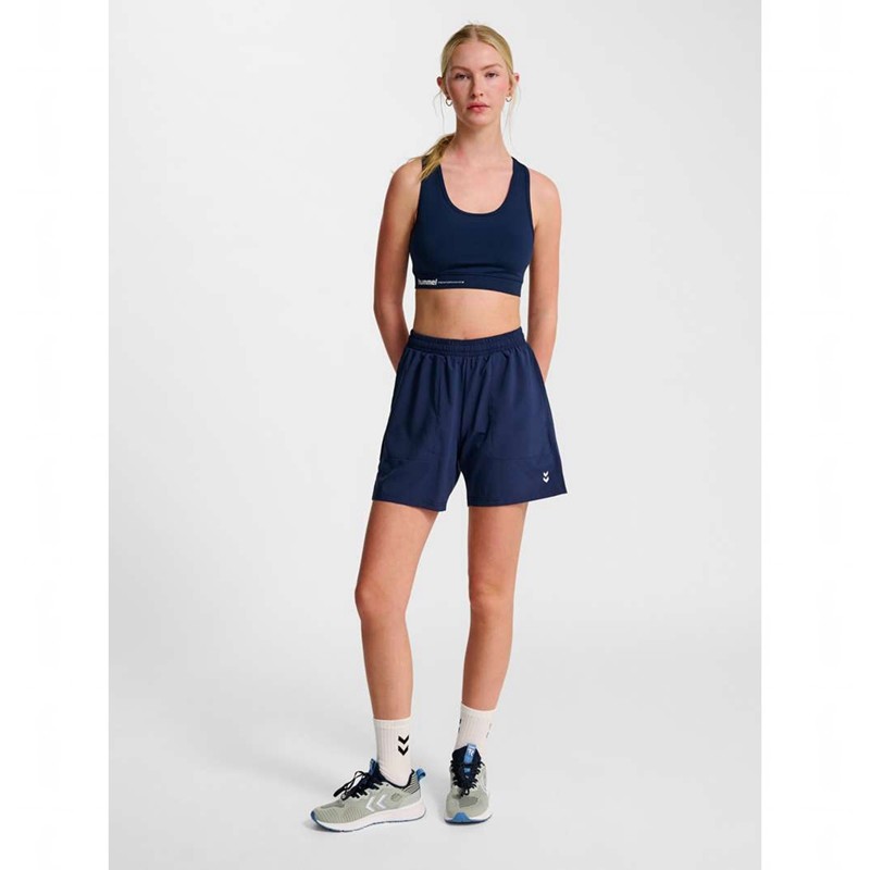 Hummel Pulse Workout Hoodie Herren Navy | 414927-776