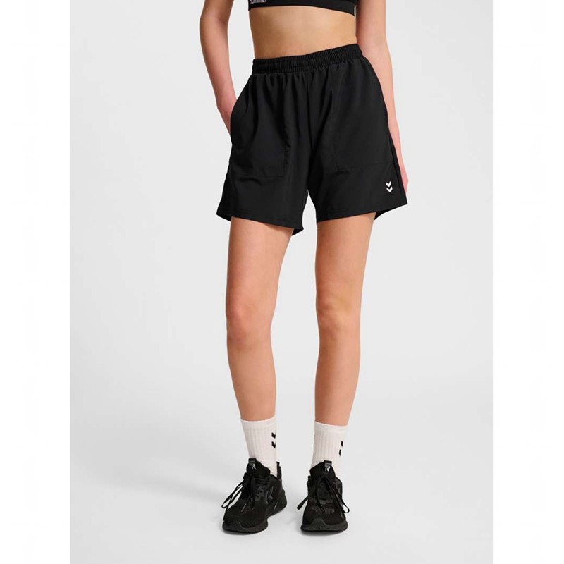 Hummel Pulse Workout Kurze Hose Herren Schwarz | 163727-976