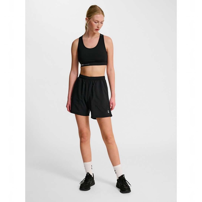 Hummel Pulse Workout Kurze Hose Herren Schwarz | 163727-976