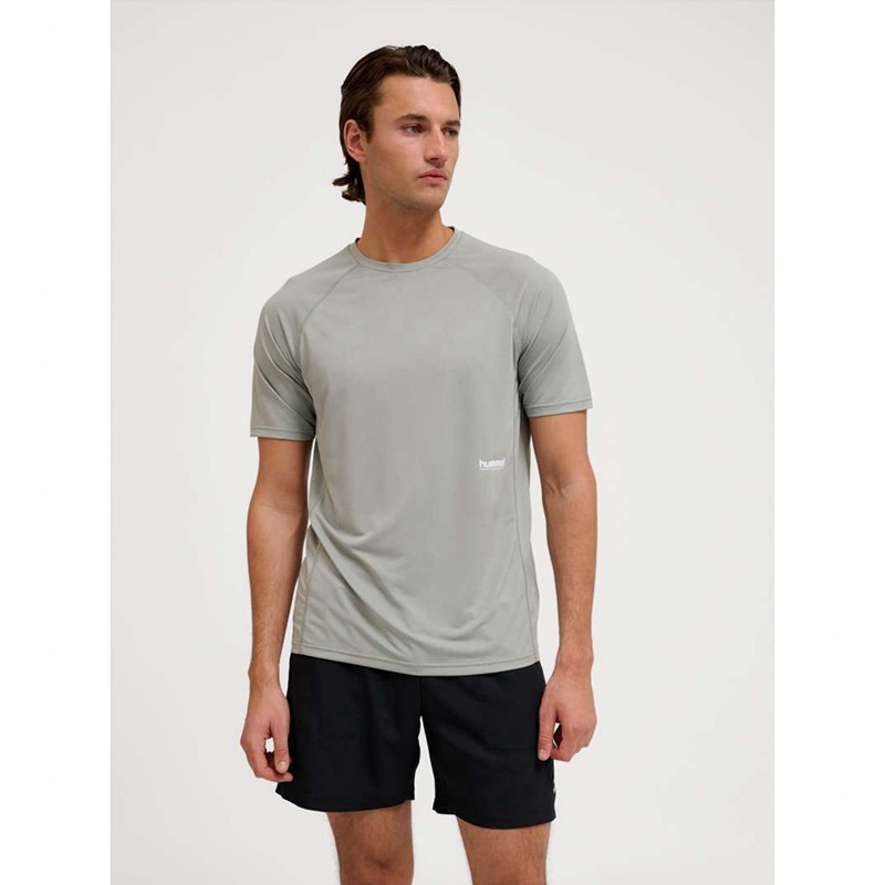 Hummel Pulse Workout S/S T-shirts Herren Grau | 369260-401