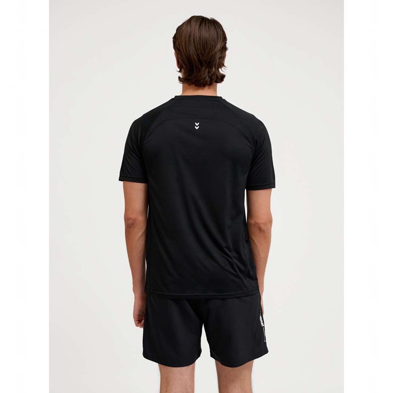 Hummel Pulse Workout S/S T-shirts Herren Schwarz | 645425-760
