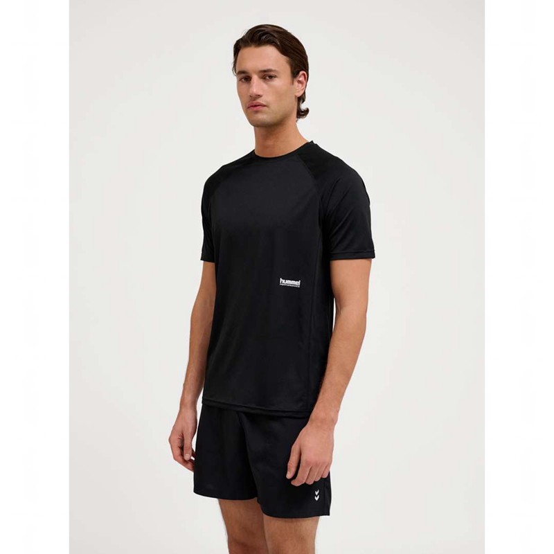 Hummel Pulse Workout S/S T-shirts Herren Schwarz | 645425-760