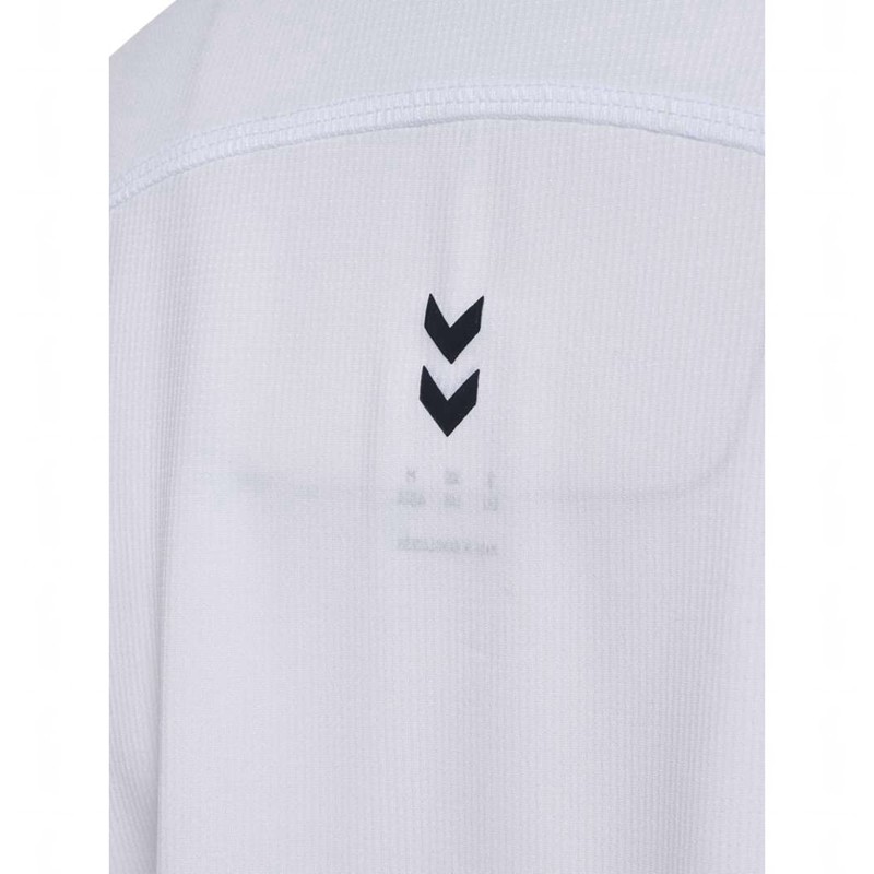 Hummel Pulse Workout W L/S T-shirts Damen Weiß | 860188-433