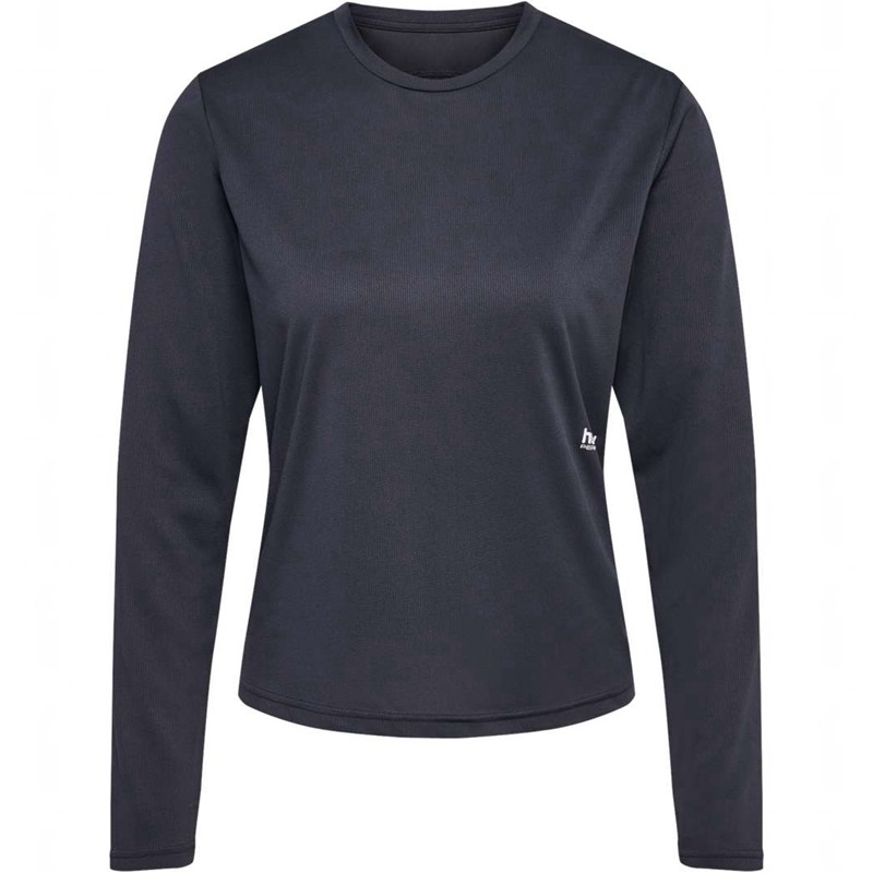 Hummel Pulse Workout W L/S T-shirts Damen Schwarz | 630718-253