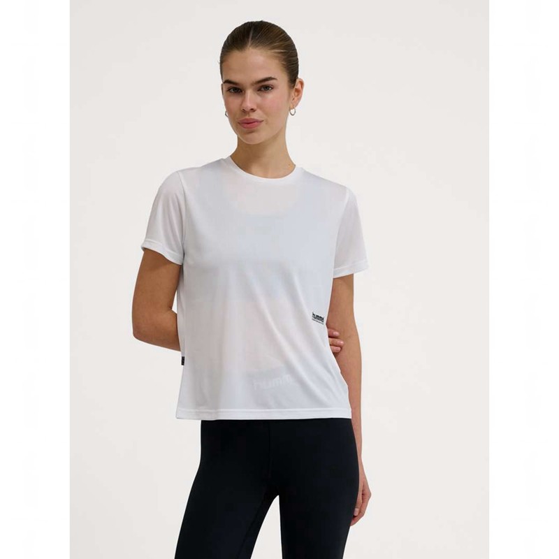Hummel Pulse Workout W S/S T-shirts Damen Weiß | 438114-573