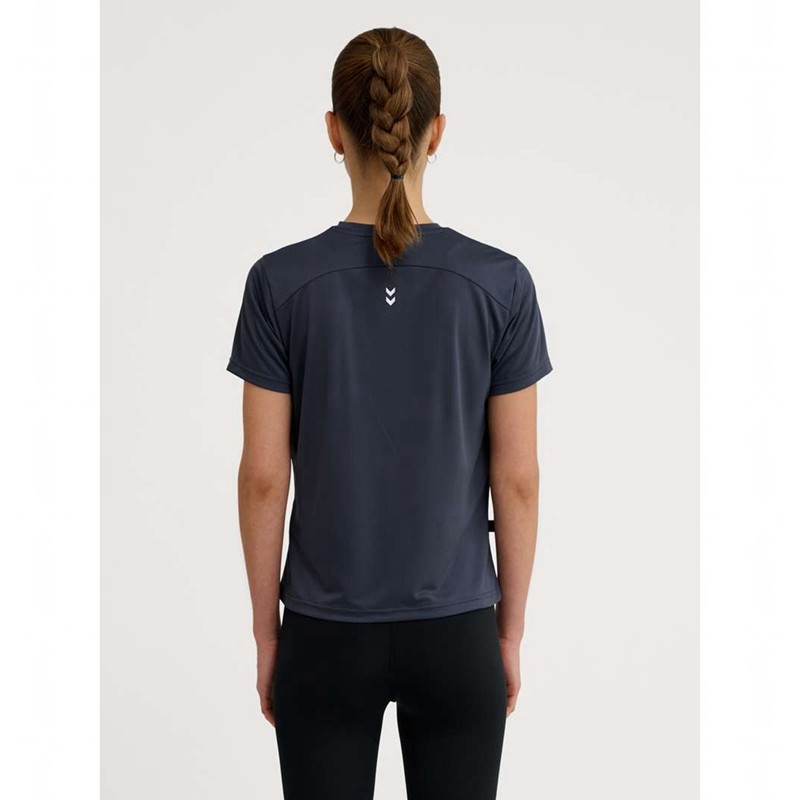 Hummel Pulse Workout W S/S T-shirts Damen Schwarz | 527164-795