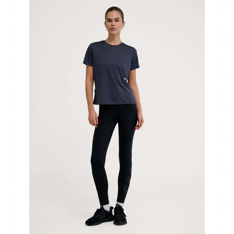 Hummel Pulse Workout W S/S T-shirts Damen Schwarz | 527164-795